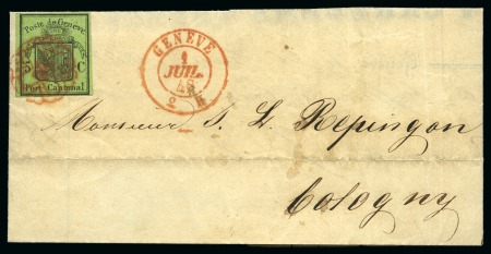 Stamp of Switzerland / Schweiz » Kantonalmarken » Genf Genferadler