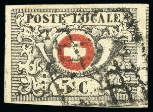 Stamp of Switzerland / Schweiz » "Waadt", "Neuenburg", "Winterthur" Waadt 5