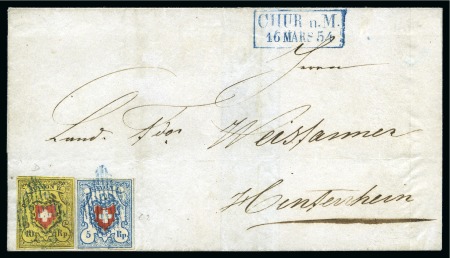Stamp of Switzerland / Schweiz » Rayonmarken » Rayon II, gelb, ohne Kreuzeinfassung (STEIN D) Rayon