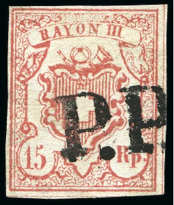 Stamp of Switzerland / Schweiz » Rayonmarken » Rayon III (grosse Ziffer) Rayon