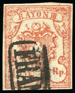 Stamp of Switzerland / Schweiz » Rayonmarken » Rayon III (grosse Ziffer) Rayon