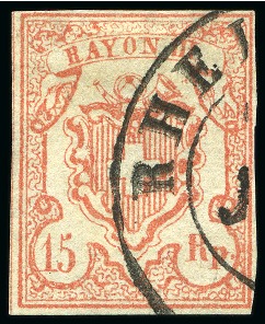 Stamp of Switzerland / Schweiz » Rayonmarken » Rayon III (grosse Ziffer) Rayon