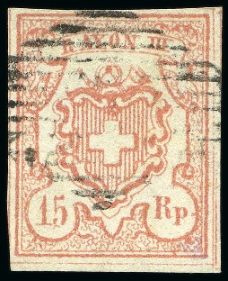 Stamp of Switzerland / Schweiz » Rayonmarken » Rayon III (grosse Ziffer) Rayon