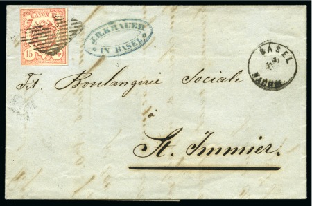 Stamp of Switzerland / Schweiz » Rayonmarken » Rayon III (grosse Ziffer) Rayon