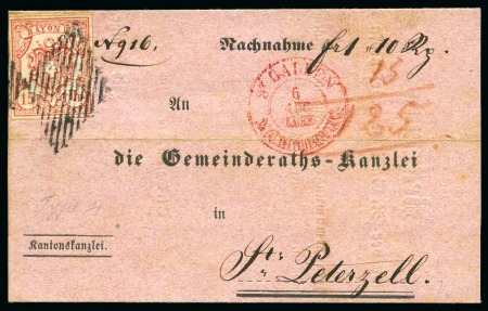 Stamp of Switzerland / Schweiz » Rayonmarken » Rayon III (grosse Ziffer) Rayon