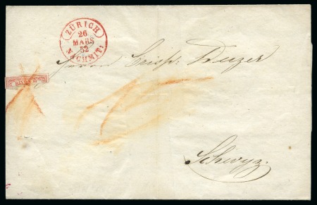 Stamp of Switzerland / Schweiz » Rayonmarken » Rayon III (grosse Ziffer) Rayon