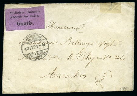 Stamp of Switzerland / Schweiz » Portofreiheit für das Rote Kreuz Gratis