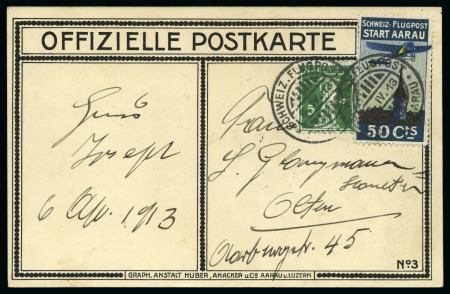 Stamp of Switzerland / Schweiz » Flugpost Flugpost