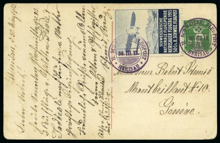 Stamp of Switzerland / Schweiz » Flugpost Flugpost