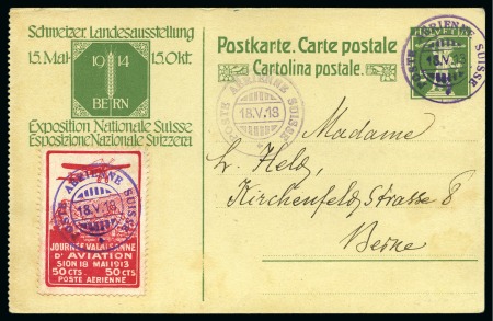 Stamp of Switzerland / Schweiz » Flugpost Flugpost