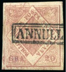 Stamp of Italian States » Naples 1858, insieme composto da 12 francobolli usati, compresi alcuni falsi dell'epoca, e tre lettere