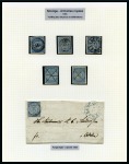 Stamp of Large Lots and Collections Finland & Norway: 1855-58