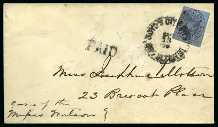 Stamp of United States » Local Stamps Boyd's City Express NY : 1844-55 1c Black on lilac,