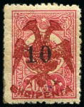 Stamp of Large Lots and Collections Albania: 1913-1950 Estate lot in small carton with