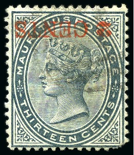 Stamp of Mauritius 1878-1899, Selection of stamps incl. 1878 mint set