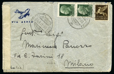 Stamp of Italy » Italian Occupations WWII » Continental Greece 1941, lettera del 5 settembre da un capitano italiano