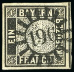 Stamp of Large Lots and Collections German States: 1849-1865 Estate lot in one small carton