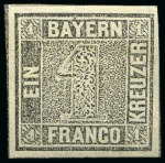 Stamp of Large Lots and Collections German States: 1849-1865 Estate lot in one small carton