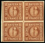 Stamp of Large Lots and Collections German States: 1849-1865 Estate lot in one small carton
