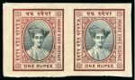 Stamp of Indian States » Indore 1927-1937 Exhibition collection neatly mounted on 19