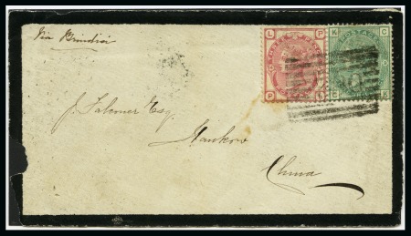 Stamp of Great Britain » 1854-1900 Postal History of the Perforated Line Engraved and Surface Printed Issues 1809-92 Collection of postal history from Scotland with 70 covers/fronts with interest in destinations