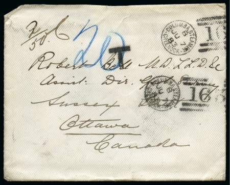 Stamp of Great Britain » 1854-1900 Postal History of the Perforated Line Engraved and Surface Printed Issues 1814-99, Collection of postal history from Scotland of ca.80 items