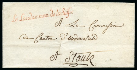 Stamp of Switzerland / Schweiz » Sammlungen Vorphila