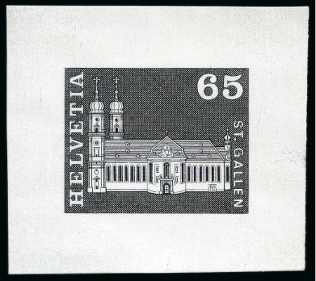 Stamp of Switzerland / Schweiz » Schweiz ab 1907 Probedruck