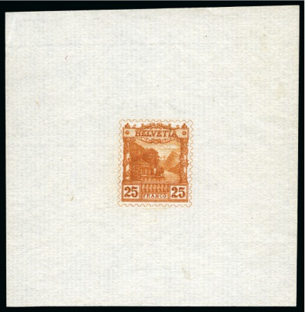 Stamp of Switzerland / Schweiz » Schweiz ab 1907 Probedrucke