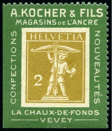 Stamp of Switzerland / Schweiz » Kochermarken Kochermarken
