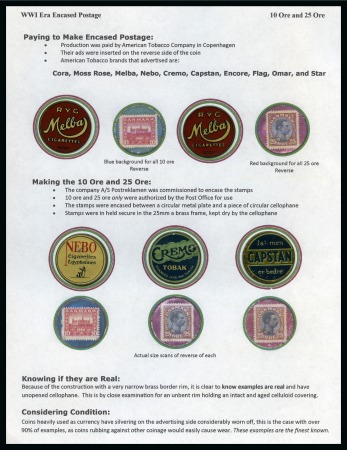 Stamp of Large Lots and Collections Denmark: 1920-41, Two frame exhibit encased postage for Schleswig Plebiscite and Wartime use