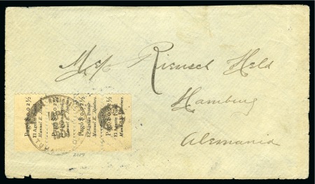 Stamp of Colombia » States - Cauca Tumaco. 1901, an exceptional group of nine covers sent abroad