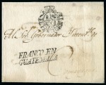 Stamp of Guatemala 1768-1871, the magnificent "Guatemala Postal Markings" stampless mail collection, 