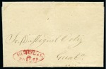 Stamp of Guatemala 1768-1871, the magnificent "Guatemala Postal Markings" stampless mail collection, 