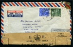 Stamp of Tibet 1955 Kangchenjunga Expedition: Envelope with "KANGCHENJUNGA / EXPEDITION 1955 / CAMP ... FT" cachet