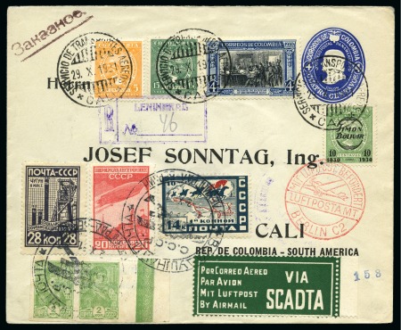 Stamp of Large Lots and Collections 1886-1925, 16 covers/cards, 2 pieces and two States pairs