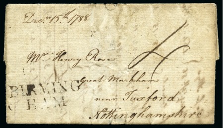 Stamp of Jamaica 1788 (15.12)