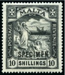 Stamp of Large Lots and Collections British Empire: 1905-1953 All World mint collection focused on specimen stamps of the British Empire 