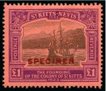 Stamp of Large Lots and Collections British Empire: 1905-1953 All World mint collection focused on specimen stamps of the British Empire 