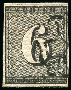 Stamp of Switzerland / Schweiz » Kantonalmarken » Zürich Zürich 6