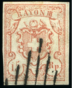 Stamp of Switzerland / Schweiz » Rayonmarken » Rayon III (grosse Ziffer) Rayon