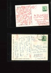 Stamp of Tibet 1971 International Himalayan Expedition: Three postcards incl. commemorative card signed by 16 members of the team