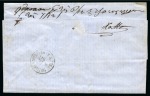 Stamp of Egypt » Egyptian Post Offices Abroad » Consular Offices » Dardanelli 1876 (7.12) Folded letter sheet from Dardanelli to Metelino, franked 3rd Issue 20 paras gray and 1 piastre scarlet