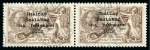 Stamp of Ireland » 1922 (Feb) Dollard Overprints (T1-T14) 2s6d chocolate brown, used horizontal pair, both showing "R" over "SE" variety