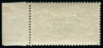 Stamp of Ireland » 1922-23 Thom Three-Line Overprints (T47-T61) 10s dull grey-blue, mint nh right sheet marginal single, showing "SACRSTAT" variety