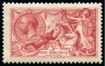 Stamp of Great Britain » King George V » 1913-19 Seahorse Issues 1913-35 Seahorses 2s6d, 5s and 10s: First 3 introductory pages to the exhibit collection