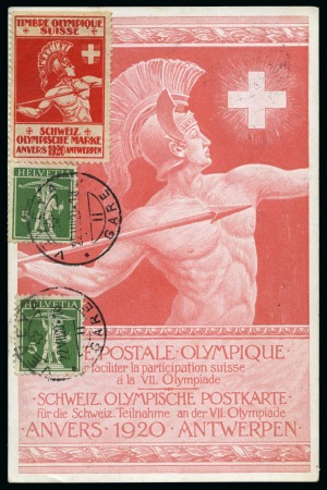 Stamp of Olympics » 1920 Antwerp 1920 Antwerp Swiss fund-raising group