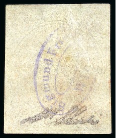 8sh Vermilion type IV unused, minor wrinkles, fine,