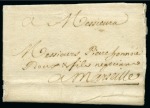 Stamp of Danish West Indies 1759 (Mar 10) Entire from St. Thomas to France, thought to be the earliest recorded letter from Danish West Indies