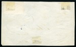Stamp of Belgium » Belgique. Léopold 1er - Nouveau Type (COB 17-21) 1869 Affranchissement mixte 40c rose avec 20c bleu de 1869 sur devant de lettre et 40c rose pâle sur lettre de Spa
